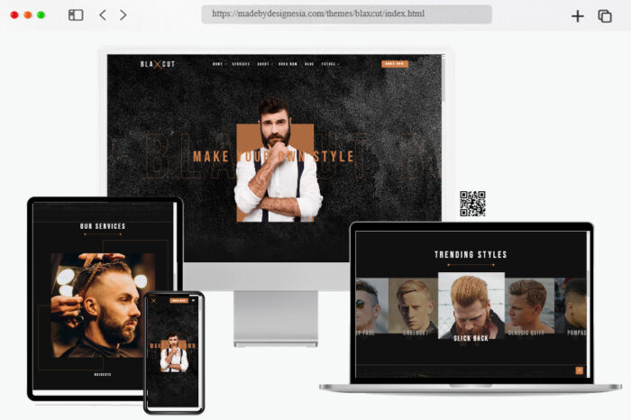 15+ Free Barber Shop HTML Website Templates