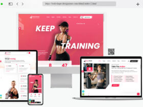 bodyshape sports and fitness template