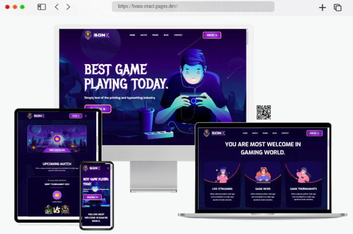 14+ Best Game Website Themes & Templates