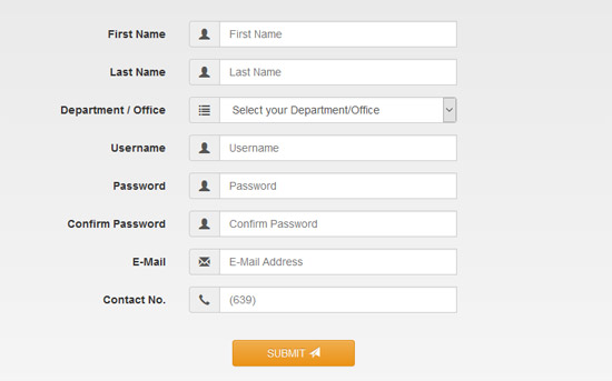 bootstrap registration form validation