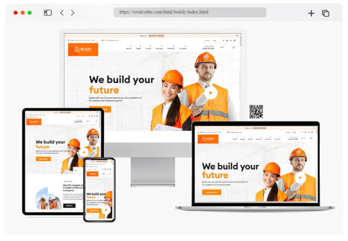 buildy construction html template