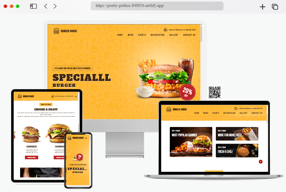 9 Best Fast Food Restaurant Website Templates - freshDesignweb