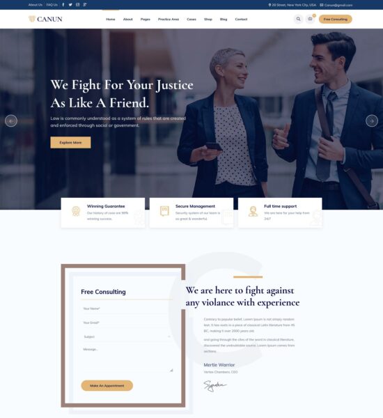 canun lawyer attorney html