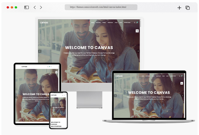 canvas multi purpose html templates