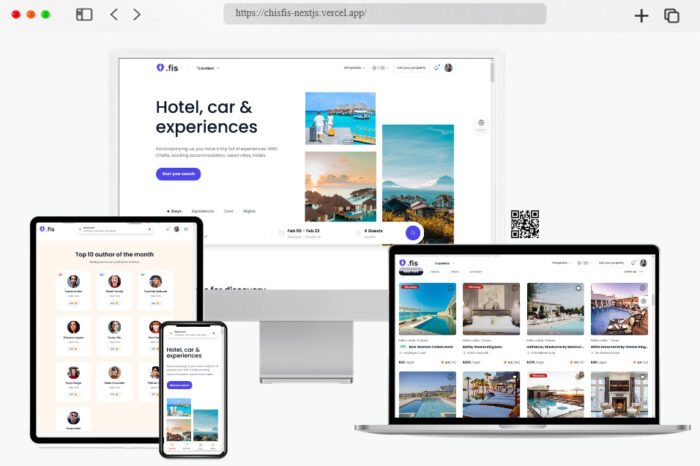 chisfis best hotel website template