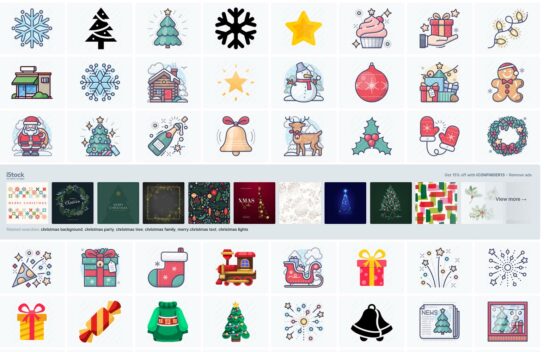 christmas icons