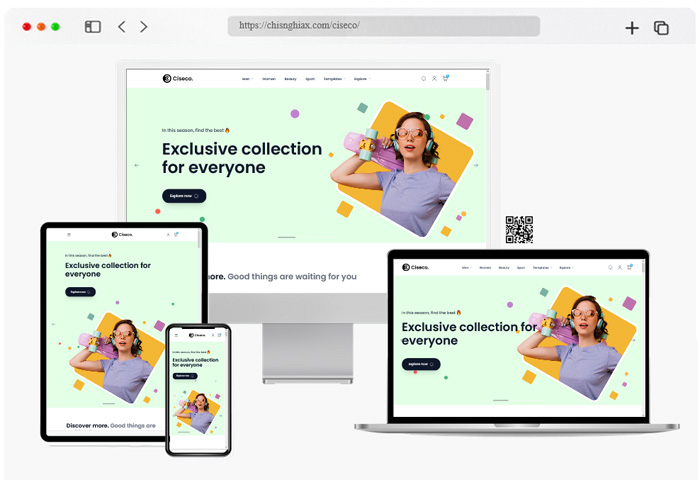 ciseco responsive eCommerce template