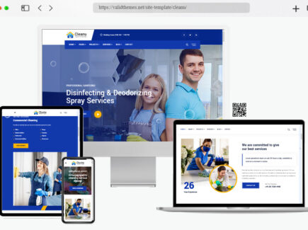 cleanu cleaning services template