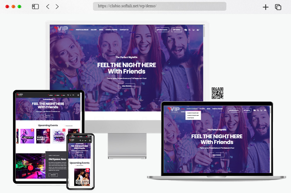 clubio night club wordpress theme