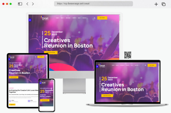 conat event conference wordpress theme
