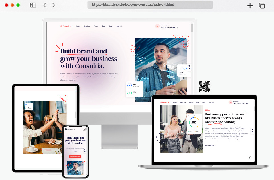 20 Best Consulting Website Templates 2024 - freshDesignweb