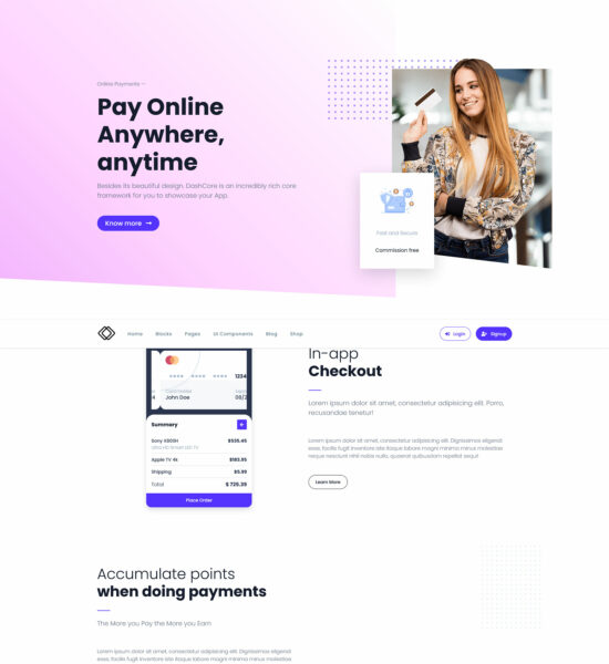 dashcore saas bootstrap html template
