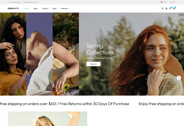 demati shopify theme