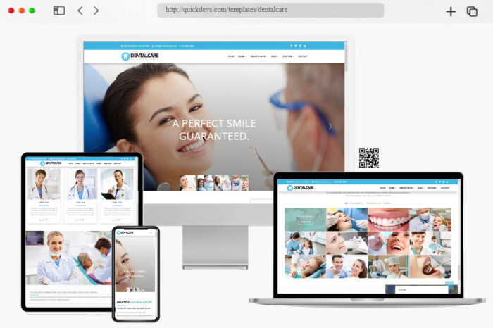 dental care responsive dentist html template