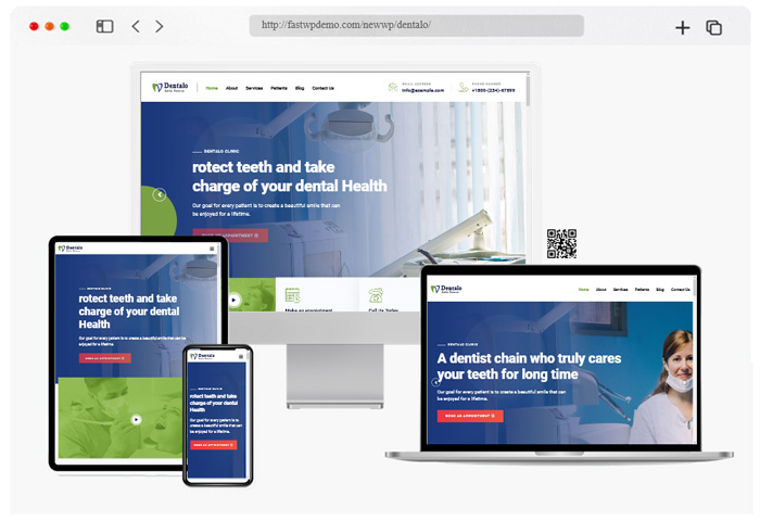 dentalo dental wordpress theme