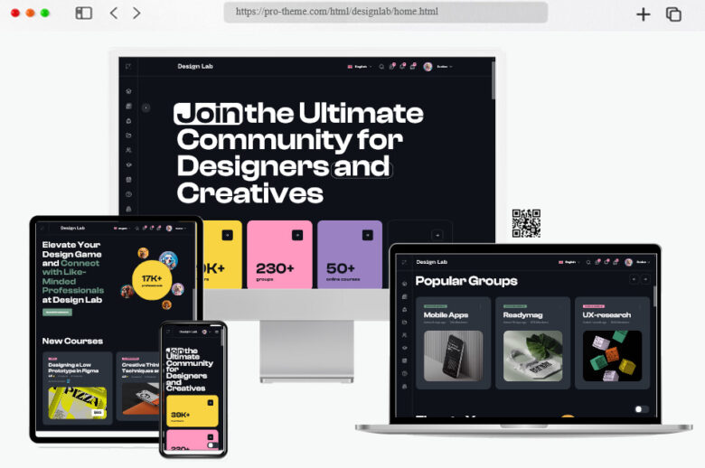 20+ Best Community Website Templates 2025 - freshDesignweb