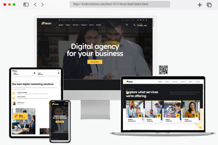 desix digital marketing agency html