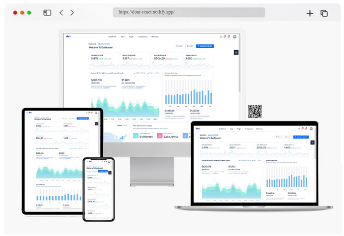 doar react typescript admin template