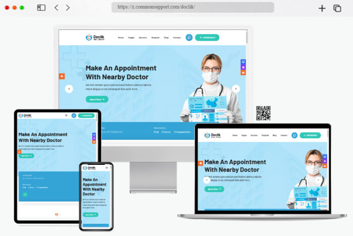 doclik clinic directory wordpress theme