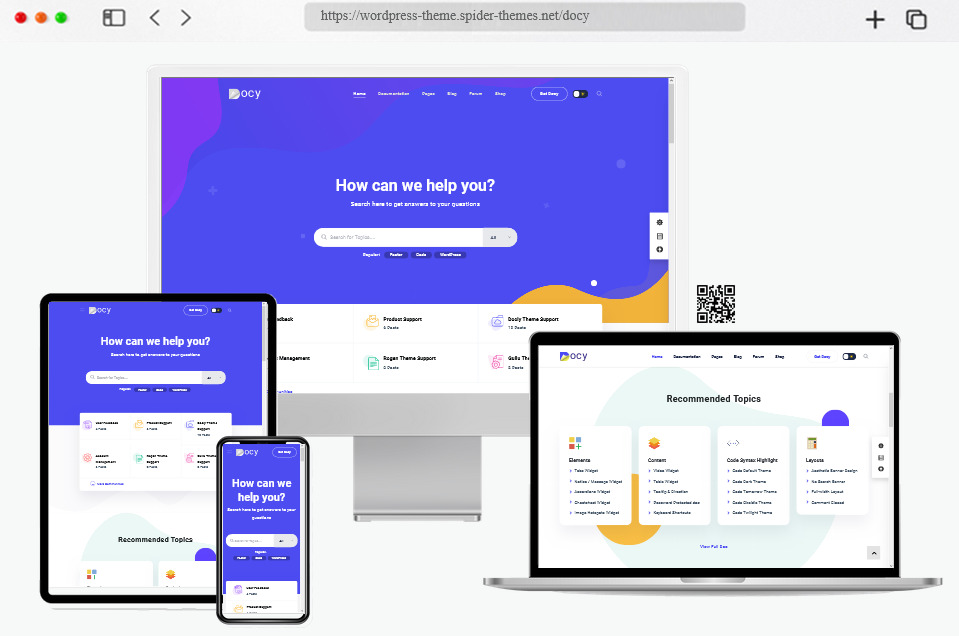 docy knowledge base wordpress theme