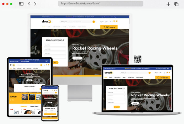 druco elementor woocommerce themes