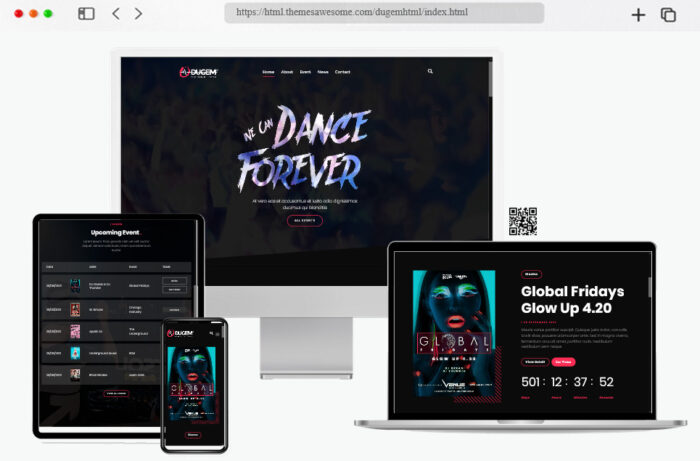 dugem night club html template