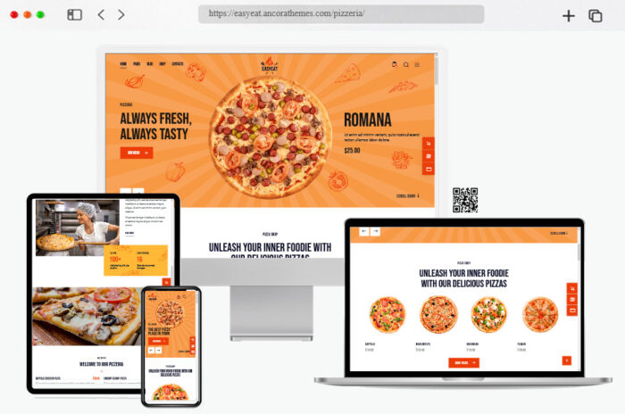 easyeat pizzeria wordpress theme
