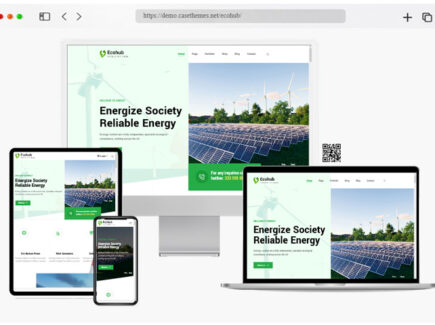 ecohub solar energy wordpress theme