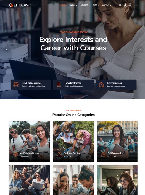 educavo online courses education