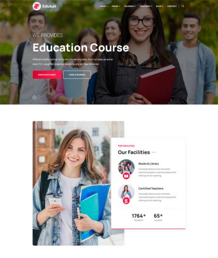 41 Best Education Website Templates Free Premium FreshDesignweb