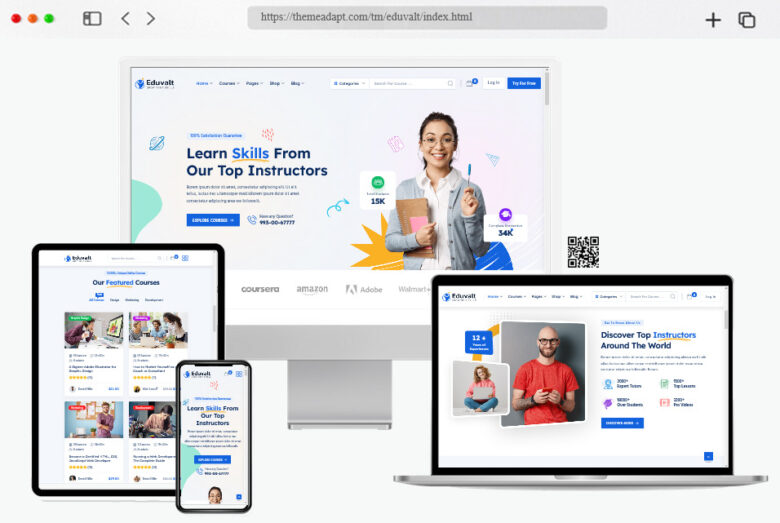 30+ Best Online Courses Website Templates for 2025 - freshDesignweb