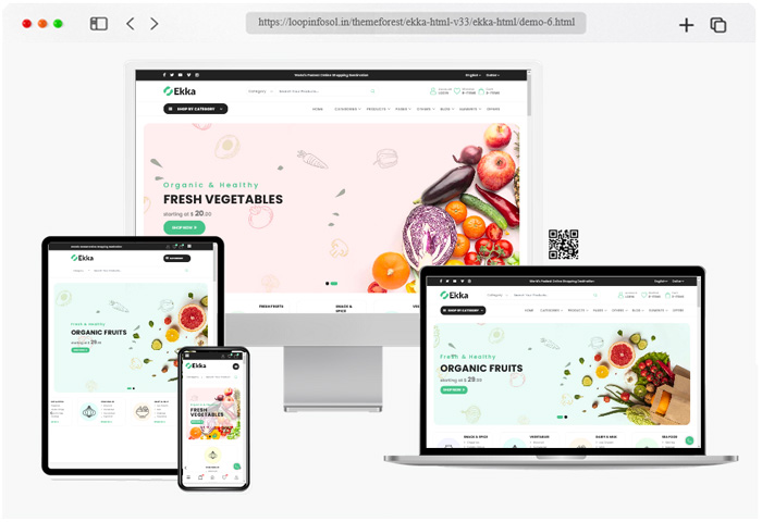 ekka ecommerce html template