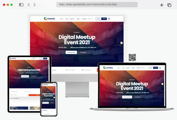 evenex event schedule wordpress themes