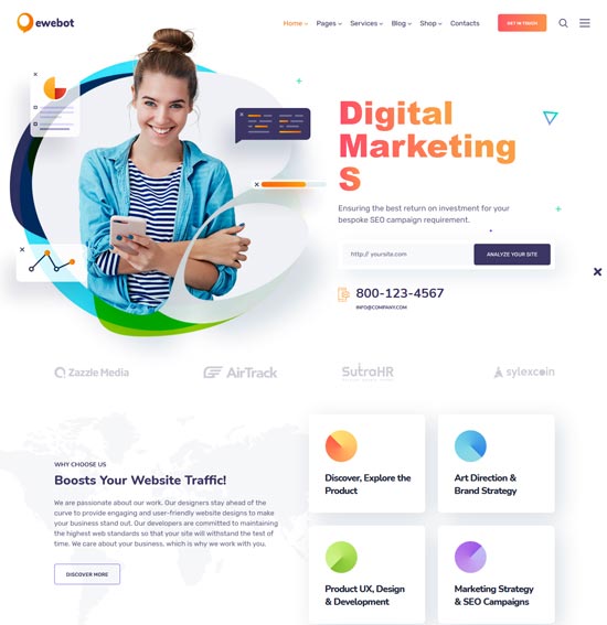 ewebot seo marketing digital agency