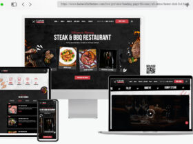 flavoury responsive restaurant website template