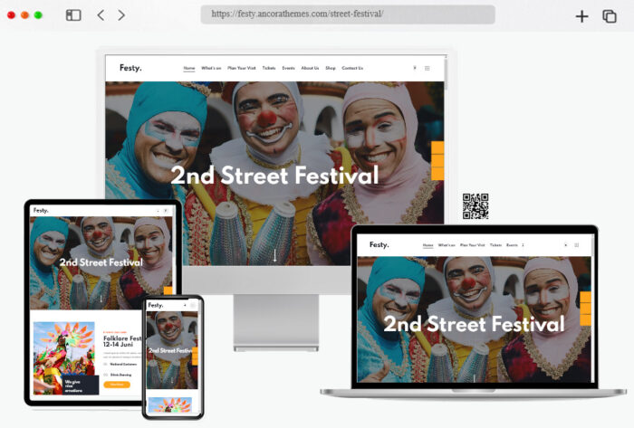 festy festival wordpress theme