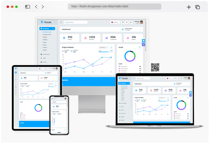 finlab crypto trading admin dashboard template