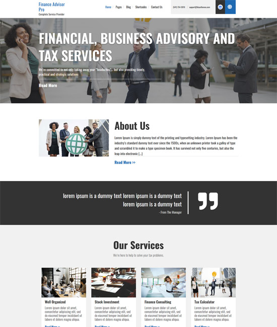 finance advisor