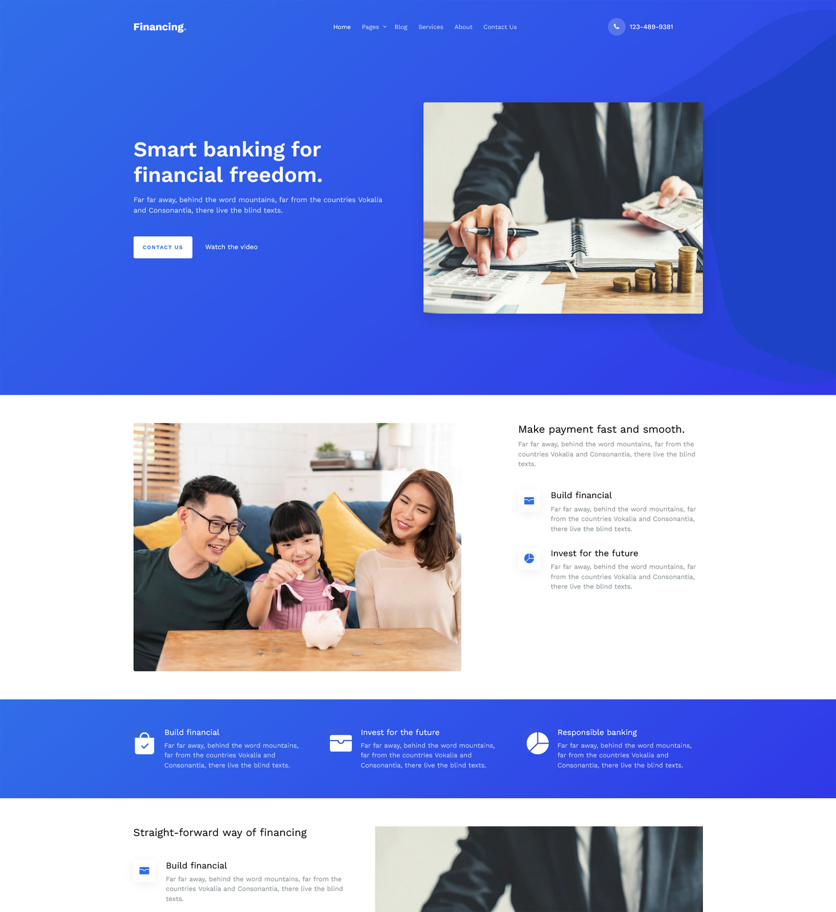 36 Best Financial Website Templates Free Premium FreshDesignweb