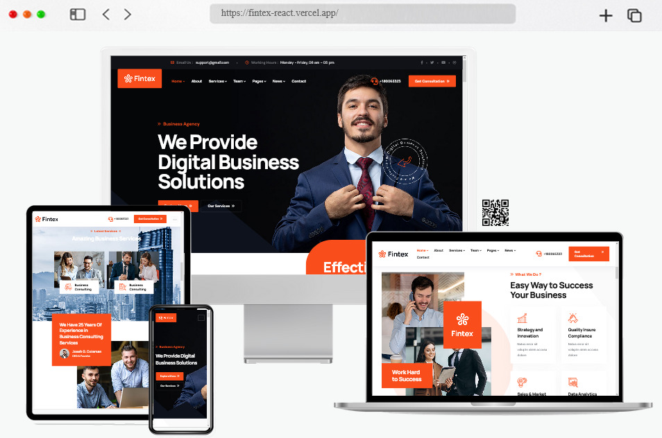 36 Best Financial Website Templates Free & Premium - freshDesignweb