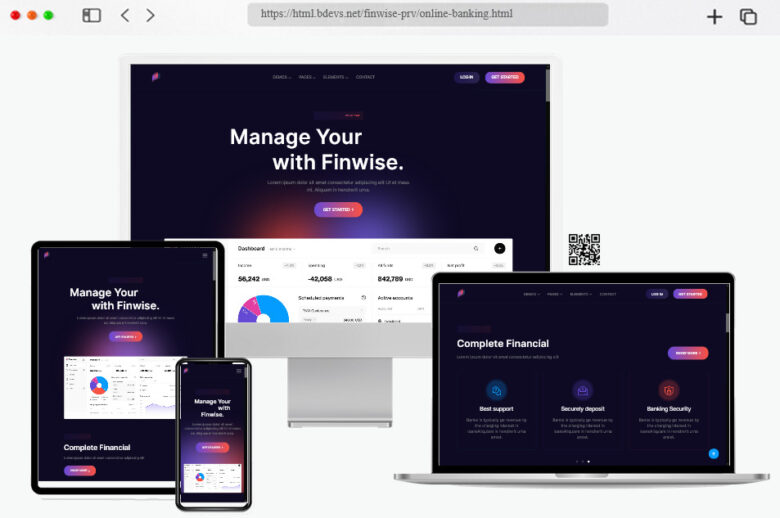 Top 20+ Modern & Responsive Banking Website Templates for 2025 ...
