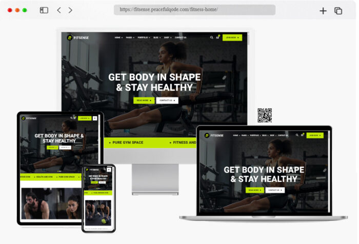 fitsense gym fitness wordpress theme