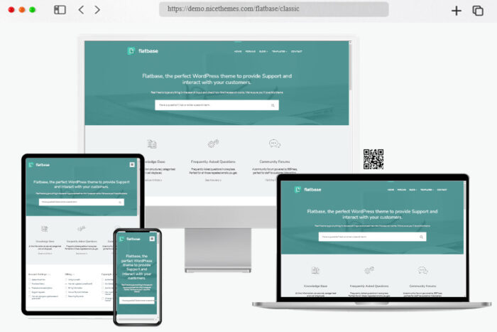 flatbase responsive knowledge base wiki theme
