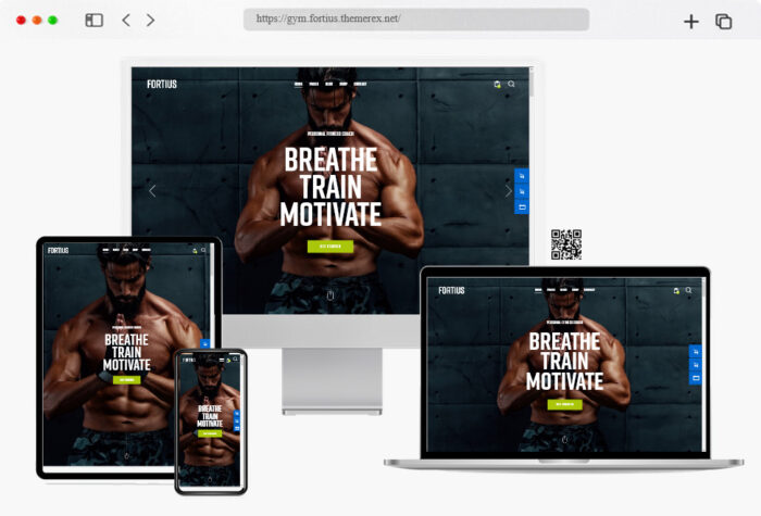 fortius fitness elementor wordpress theme