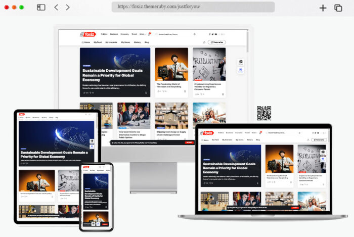 foxiz wordpress newspaper news magazine