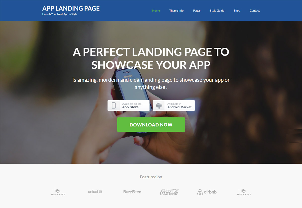 Free Landing Page WordPress Themes