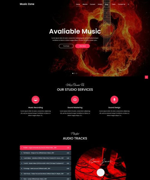 free music zone wordpress