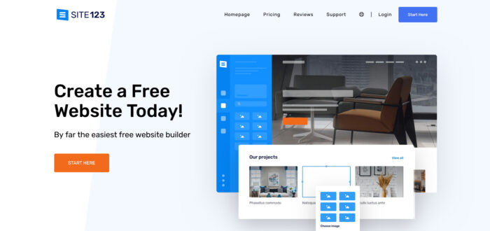 free website builder site