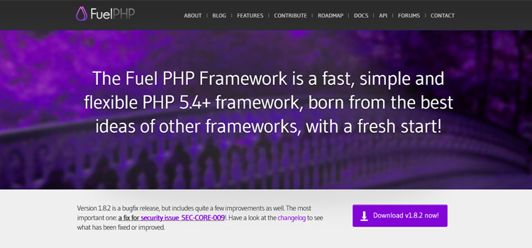 fuelphp web framework