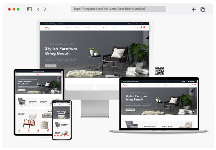 furea furniture ecommerce html template